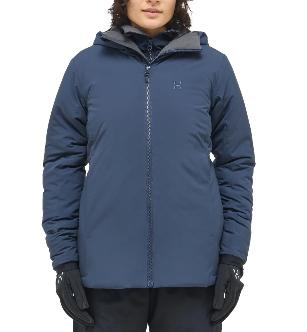 Haglöfs Women's Mimic Alert Hood Tarn Blue