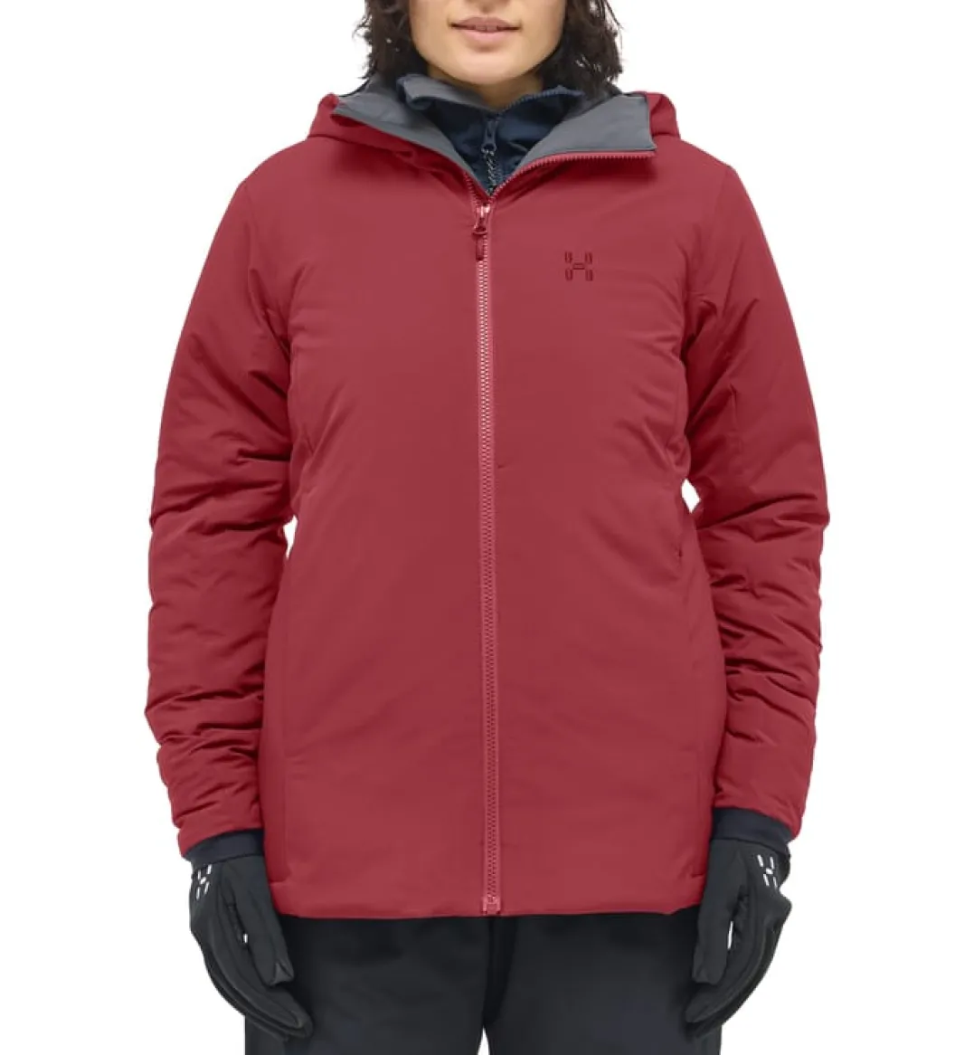 Haglöfs Women's Mimic Alert Hood Carmine Red