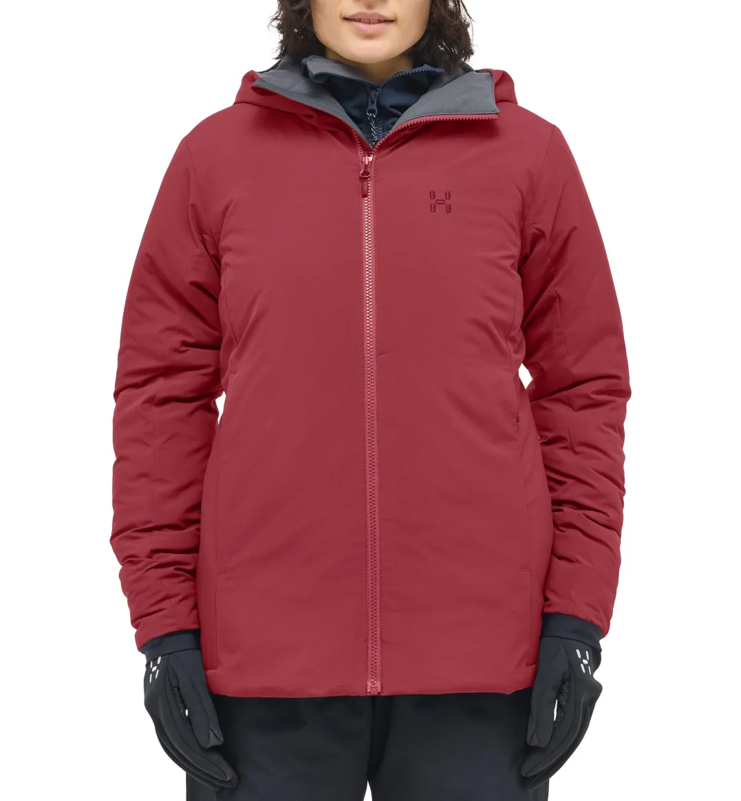 Haglöfs Women's Mimic Alert Hood Carmine Red