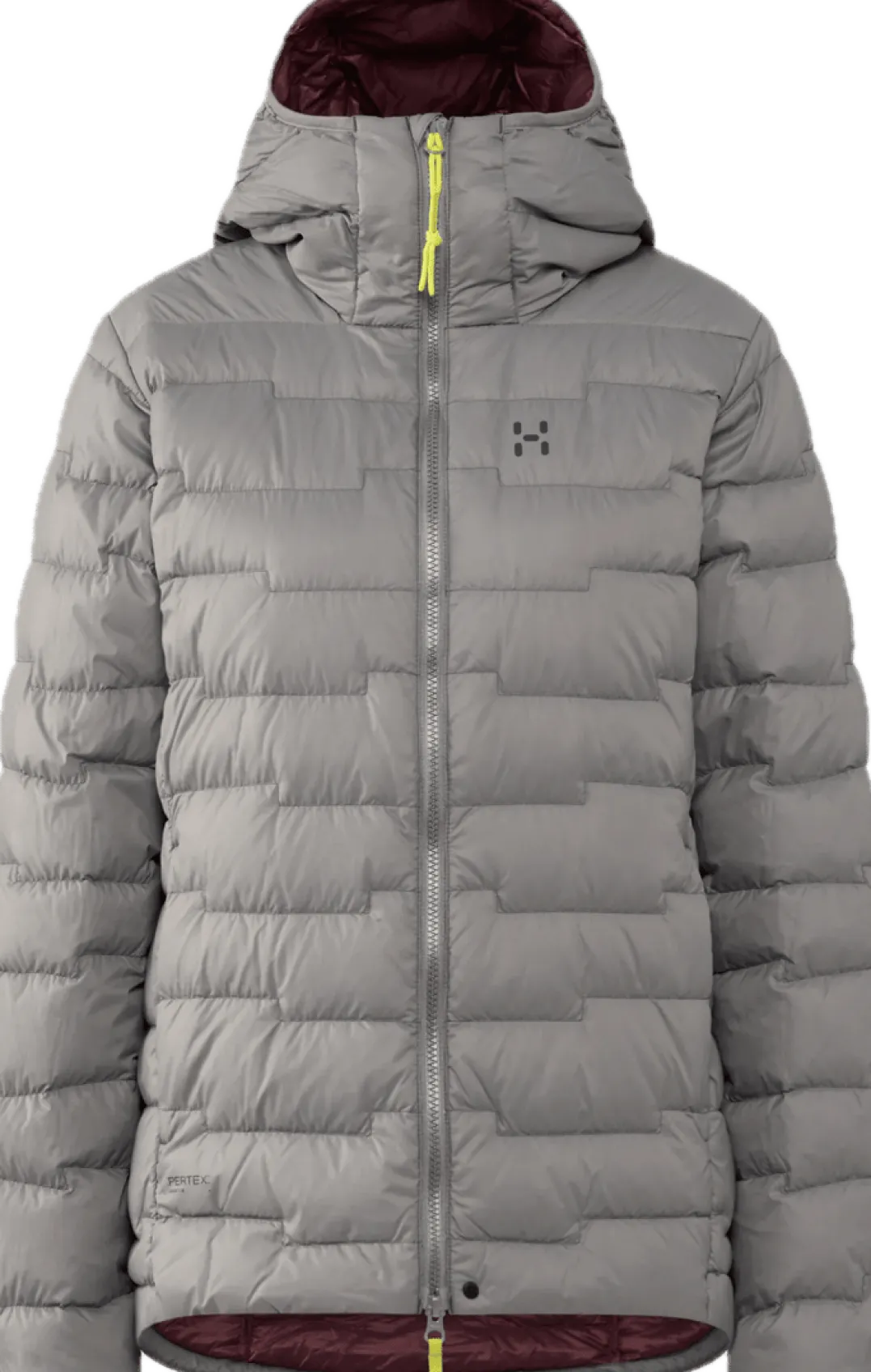 Haglöfs Women's Roc Flash Down Hood Stone Brick