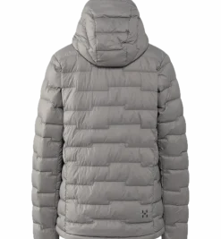 Haglöfs Women's Roc Flash Down Hood Stone Brick