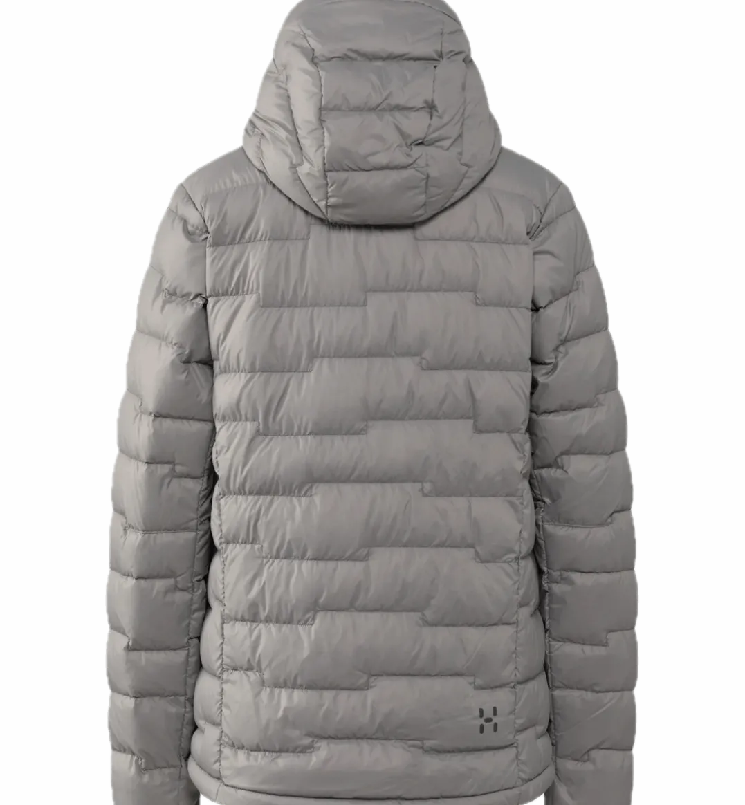 Haglöfs Women's Roc Flash Down Hood Stone Brick