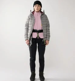 Haglöfs Women's Roc Flash Down Hood Stone Brick