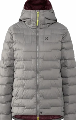 Haglöfs Women's Roc Flash Down Hood Stone Brick