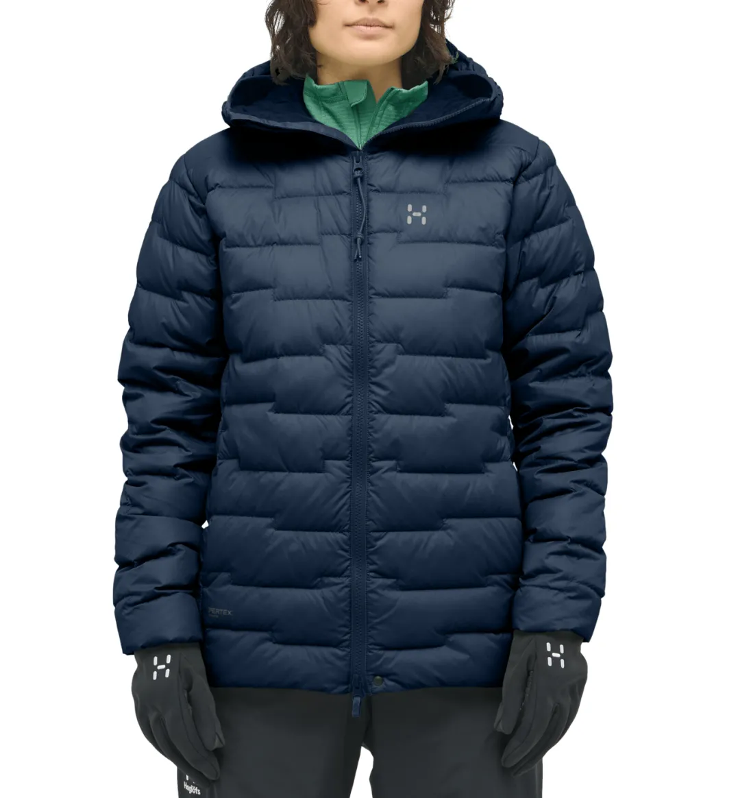 Haglöfs Women's Roc Flash Down Hood Tarn Blue