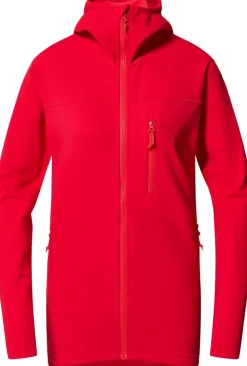 Haglöfs Women's Rosson Mid Hood Bright Red