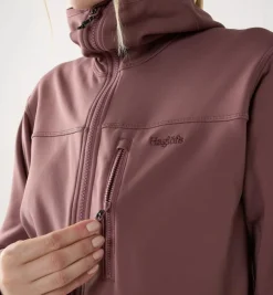 Haglöfs Women's Rosson Mid Hood Misty Mauve