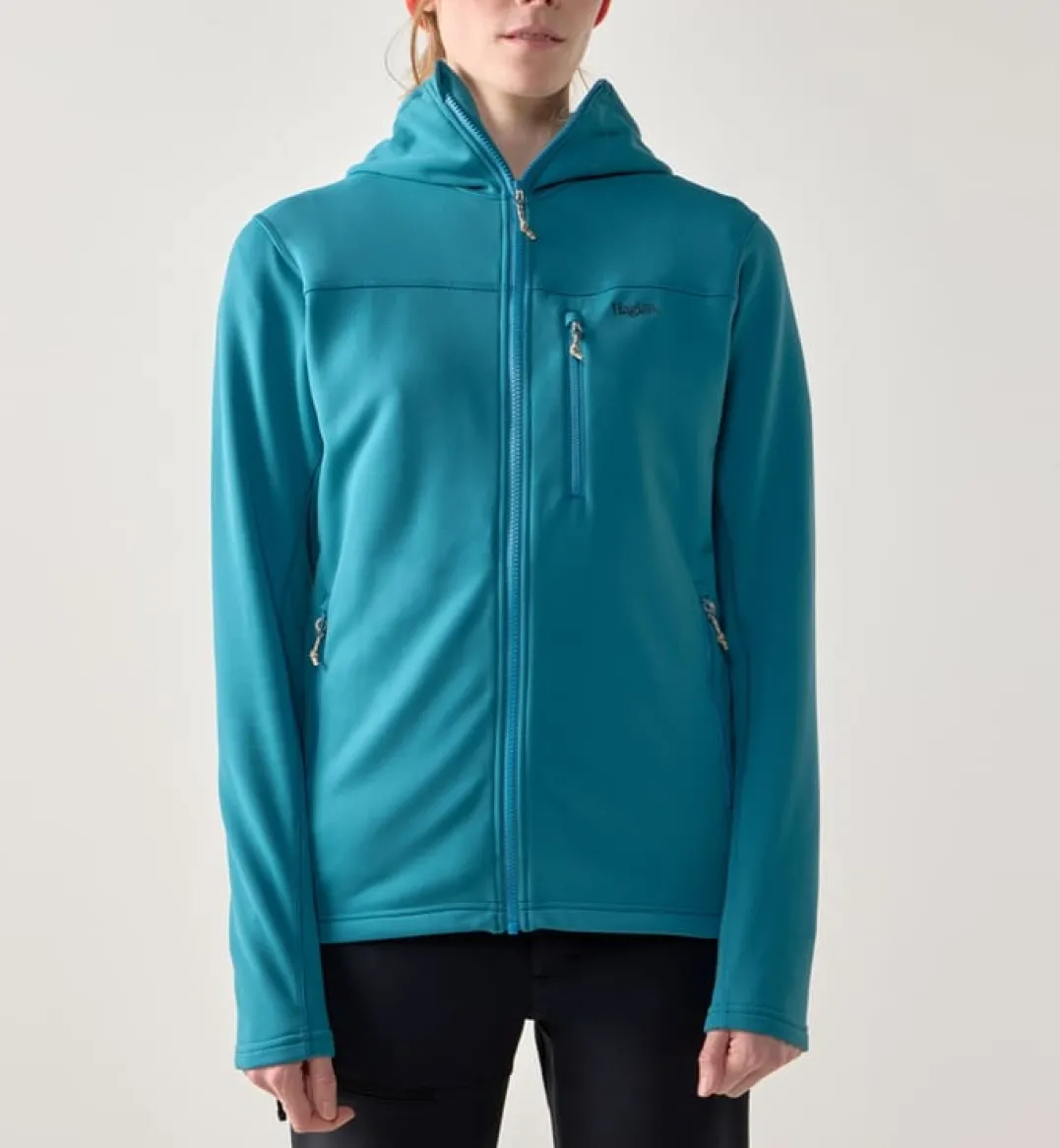 Haglöfs Women's Rosson Mid Hood Mountain Teal