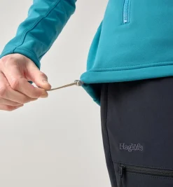 Haglöfs Women's Rosson Mid Hood Mountain Teal