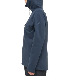 Haglöfs Women's Rosson Mid Hood Tarn Blue