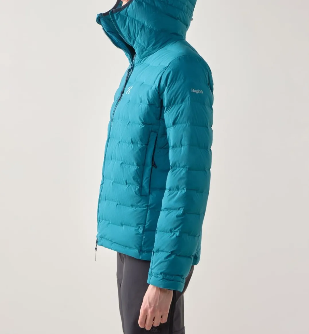 Haglöfs Women's Spitz Down HoodDeep Teal