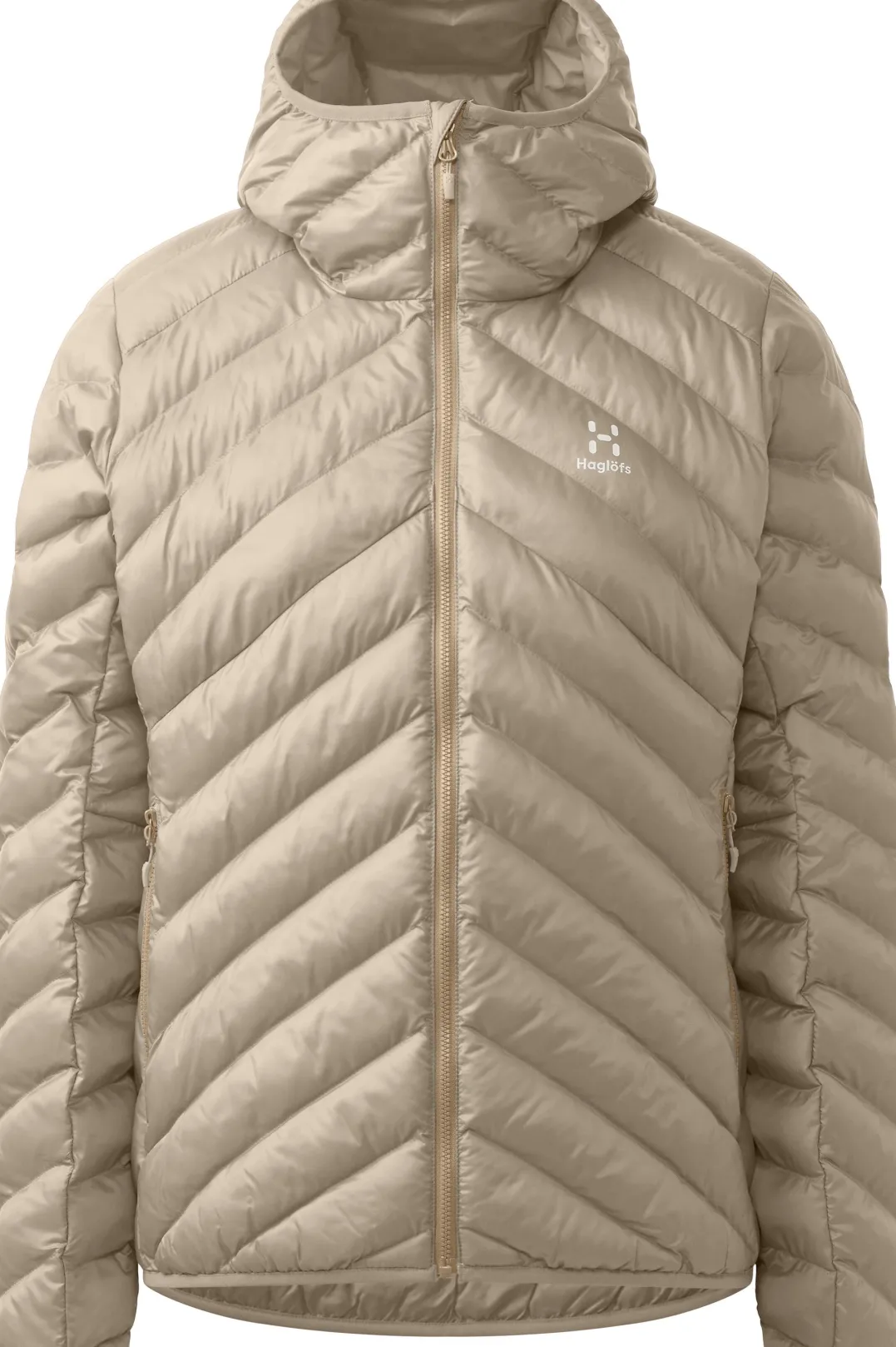 Haglöfs Women's Särna Mimic Hood Chalk Beige