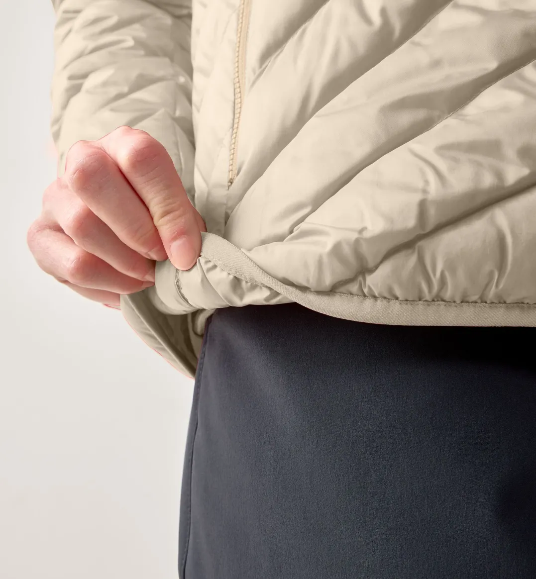 Haglöfs Women's Särna Mimic Hood Chalk Beige