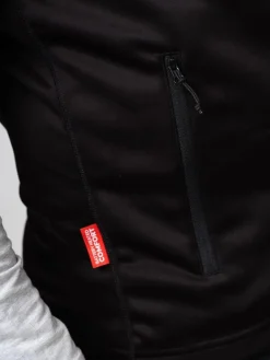 Heat Experience HeatX Heated Fleece Vest Mens Black
