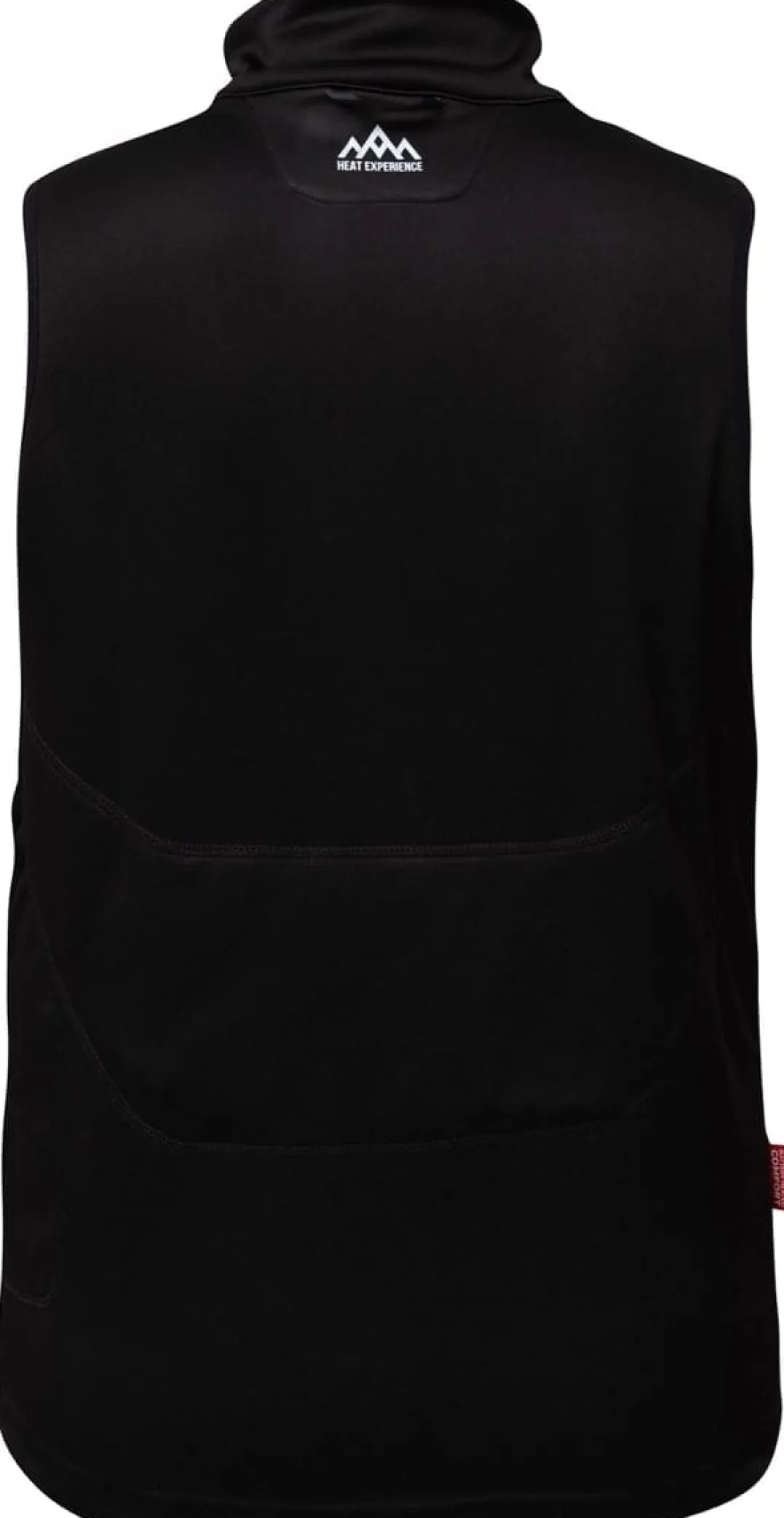 Heat Experience HeatX Heated Fleece Vest Mens Black