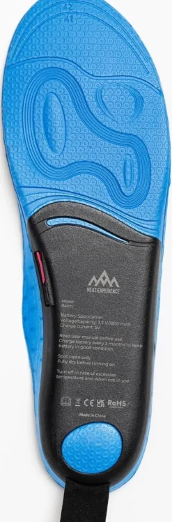 Heat Experience Heatx Heated App Insoles Blue