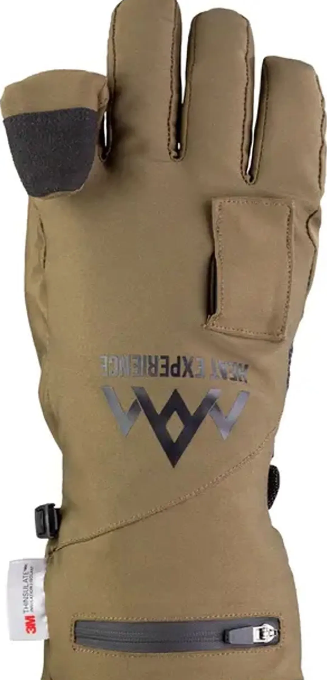 Heat Experience HEHS heated hunting gloves Green/black