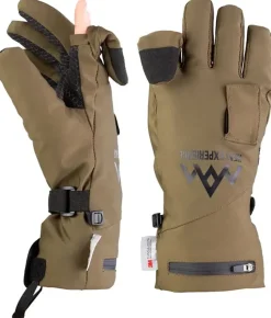 Heat Experience HEHS heated hunting gloves Green/black