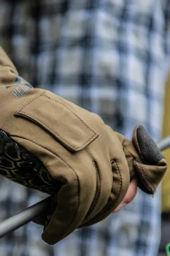 Heat Experience HEHS heated hunting gloves Green/black
