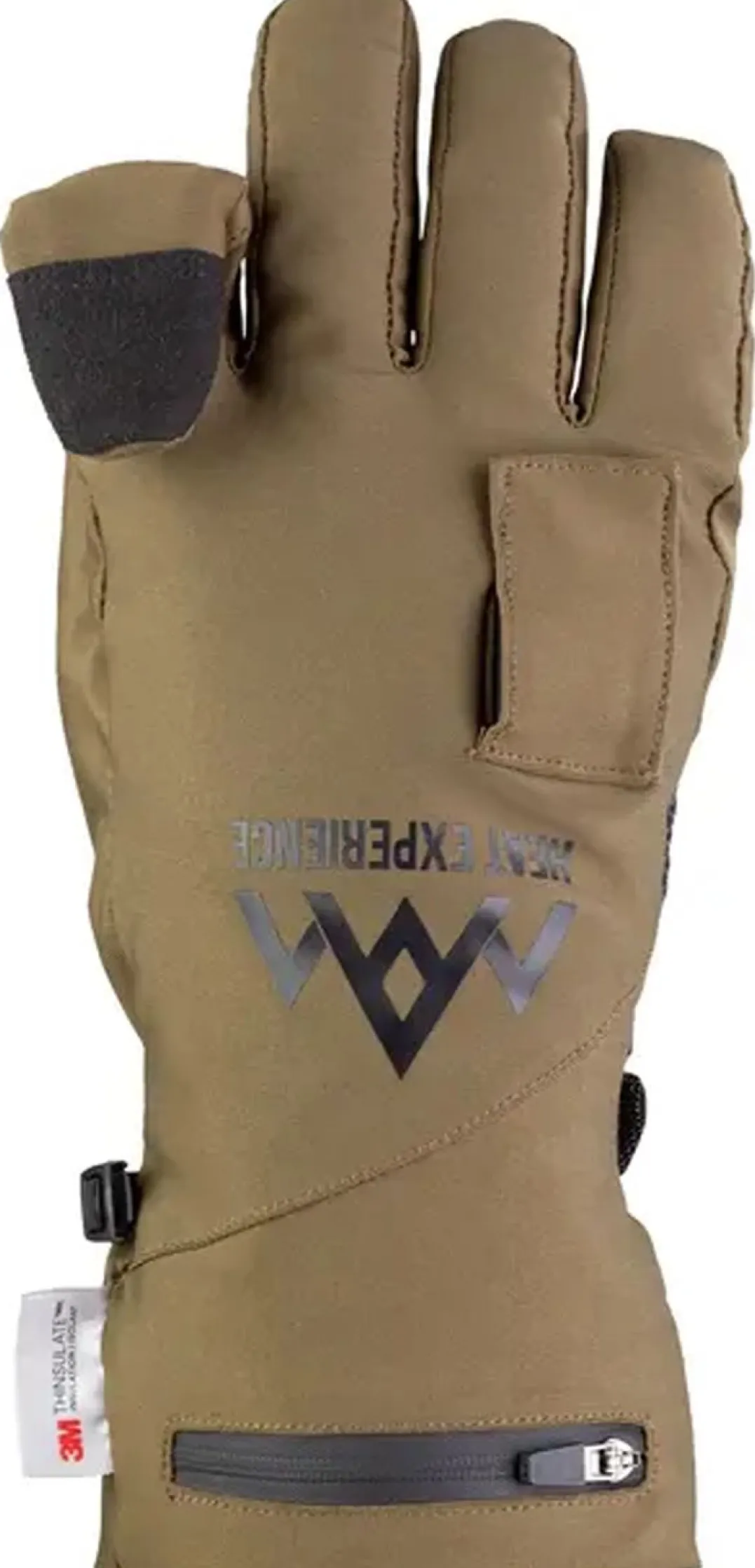 Heat Experience HEHS heated hunting gloves Green/black