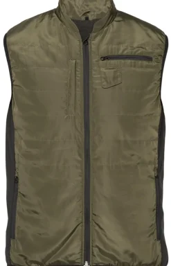 Heat Experience Men's Heated Hunt Vest Olive Green