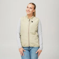 Heat Experience Women's Heated Everyday Vest Tidal Foam