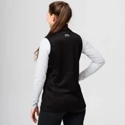 Heat Experience Women's HeatX Heated Fleece Vest Black
