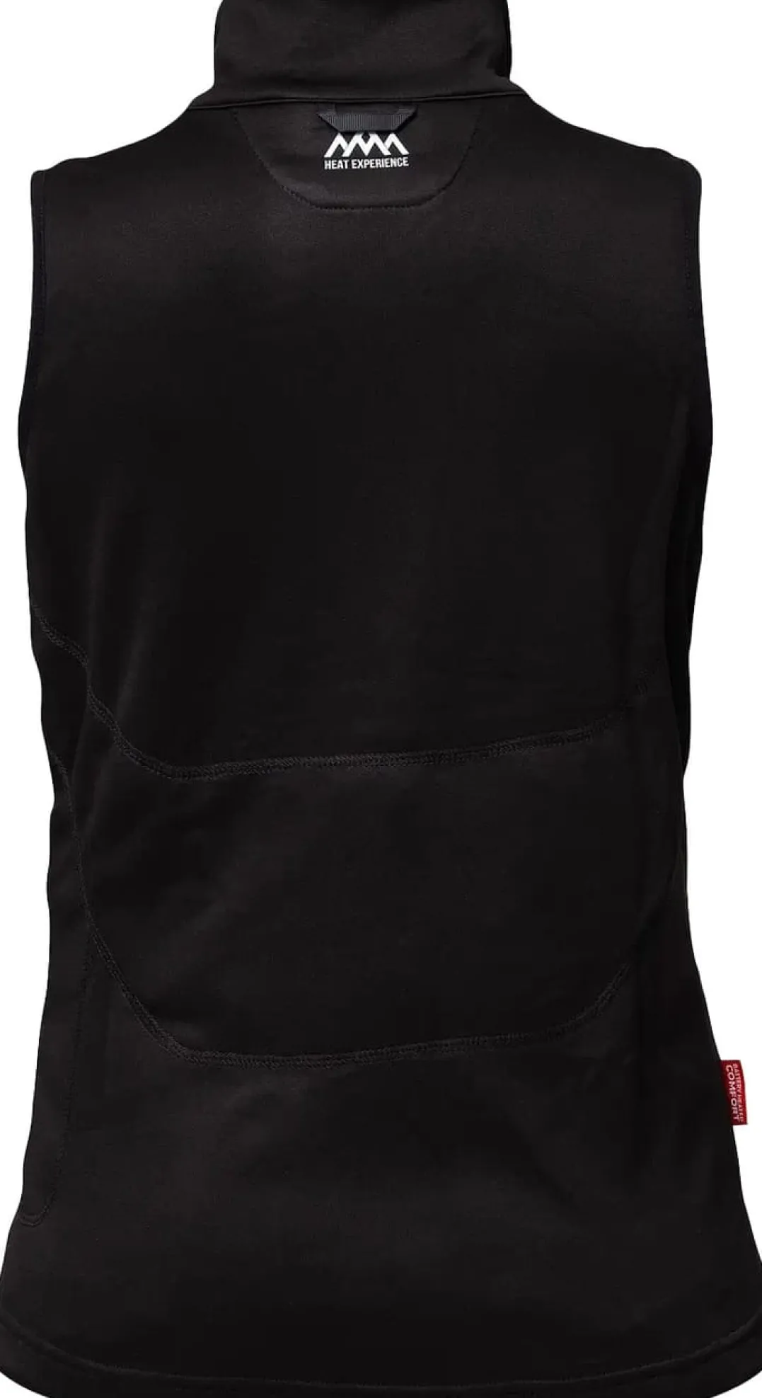 Heat Experience Women's HeatX Heated Fleece Vest Black