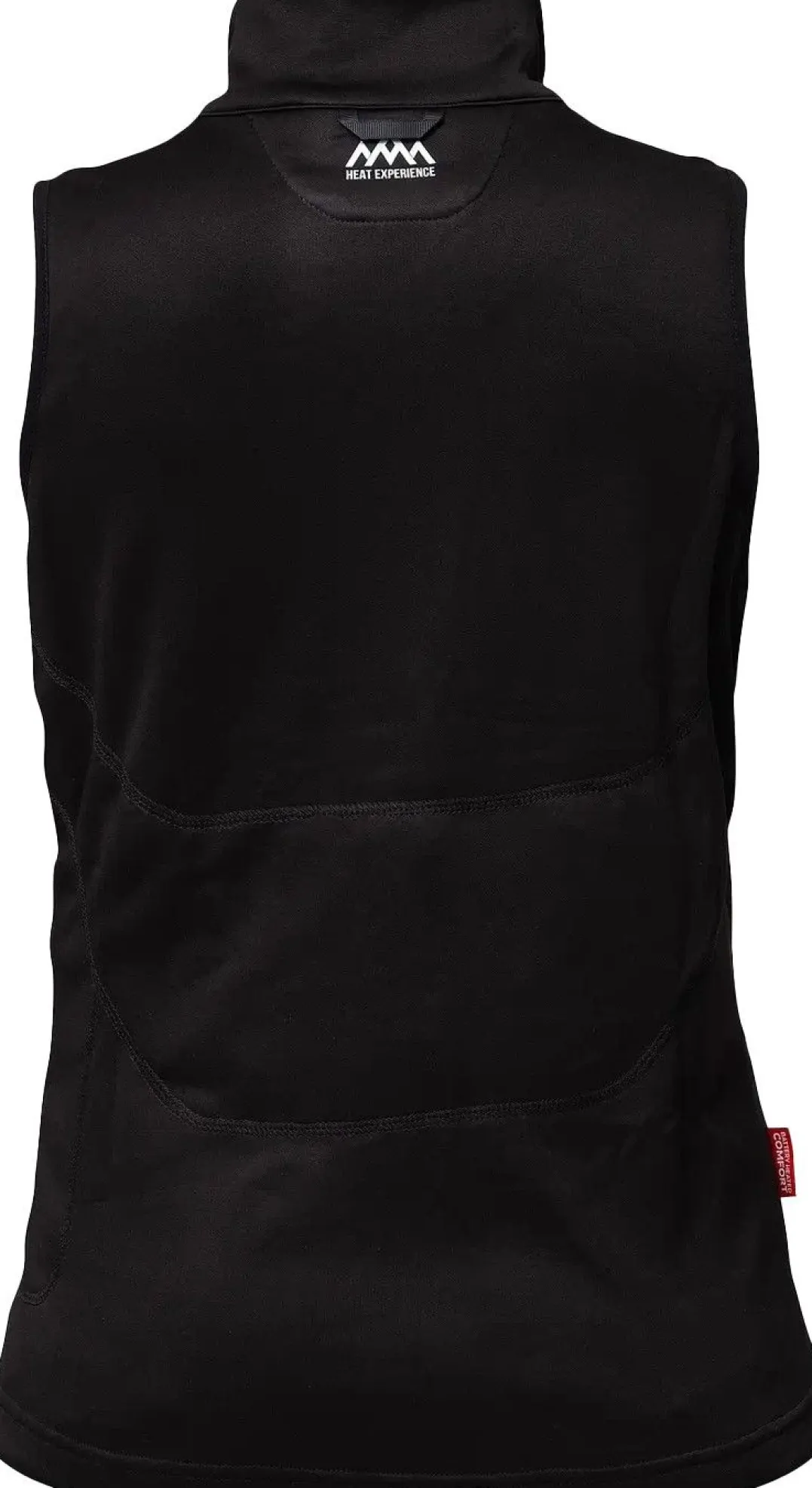 Heat Experience Women's HeatX Heated Fleece Vest Black