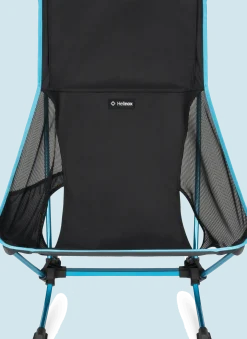 Helinox Beach Chair (Re) Black/cyan Blue
