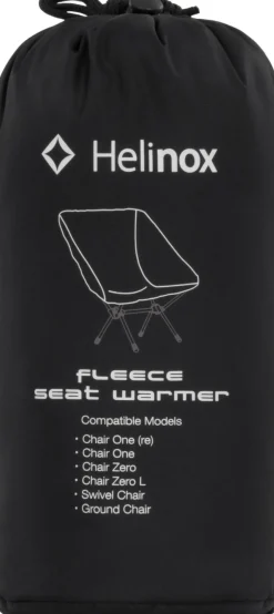 Helinox Fleece Seat Warmer For Chair One (Re) Black