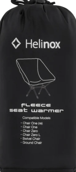 Helinox Fleece Seat Warmer For Chair One (Re) Black