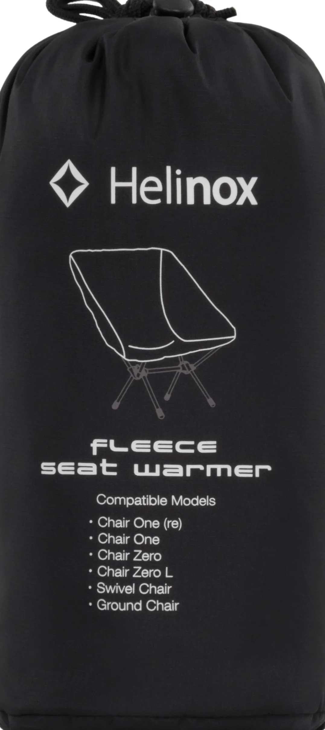 Helinox Fleece Seat Warmer For Chair One (Re) Black