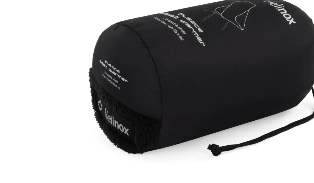 Helinox Fleece Seat Warmer For Chair One Highback (Re) Black