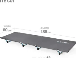 Helinox Lite Cot Black/O Blue