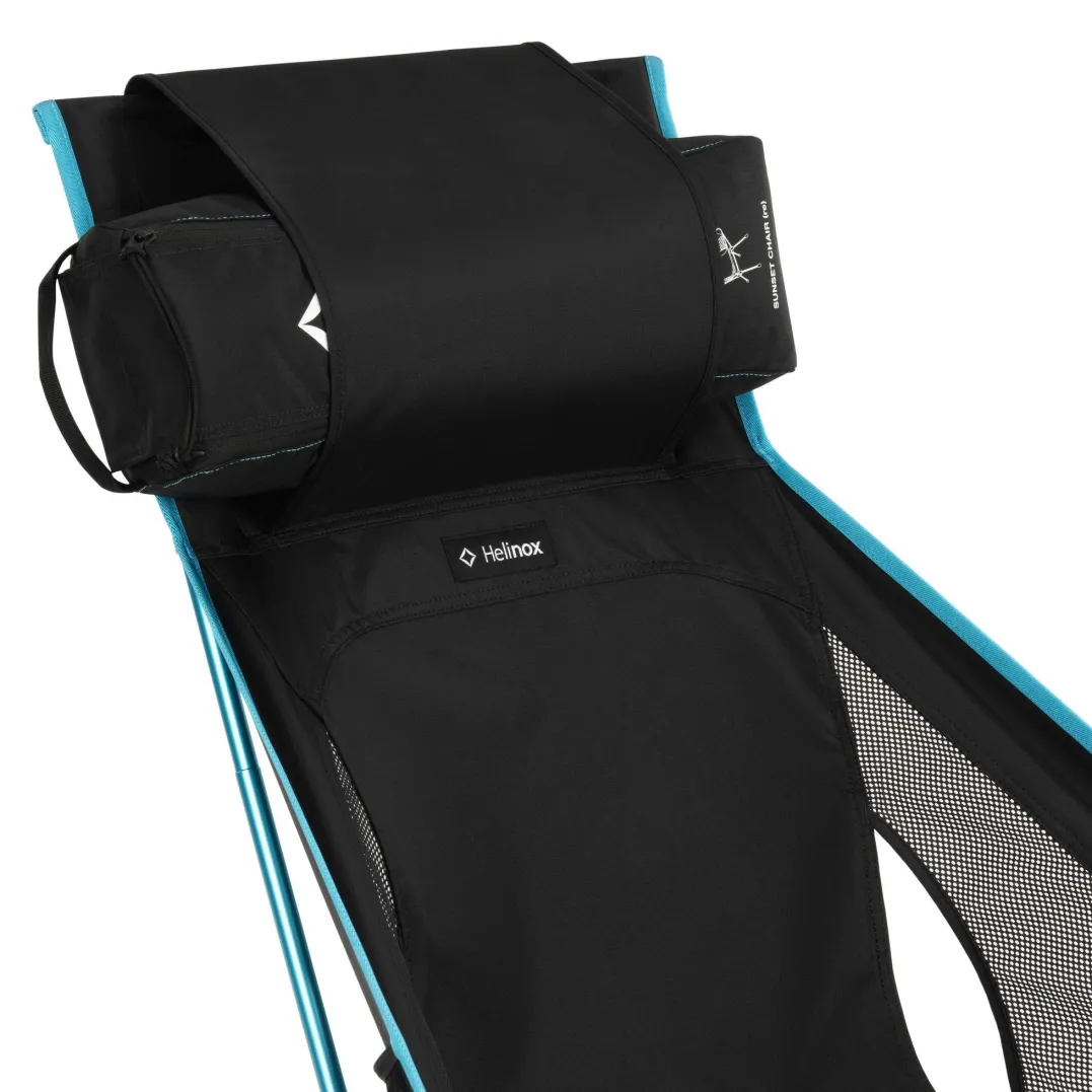 Helinox Sunset Chair (Re) Black/cyan Blue