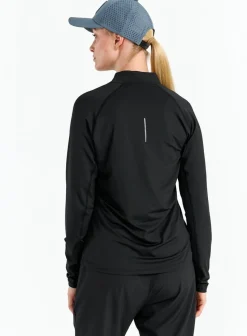 Hellner Core Running Halfzip LS Tee Wmn Black Beauty