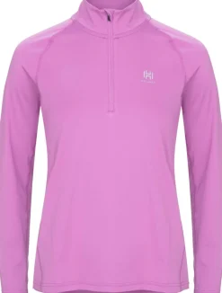 Hellner Core Running Halfzip LS Tee Wmn Mulberry