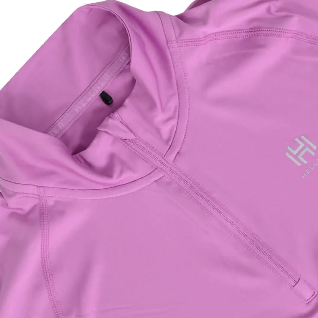 Hellner Core Running Halfzip LS Tee Wmn Mulberry