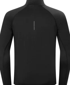 Hellner Core Running Halfzip LS Tee Men Black Beauty