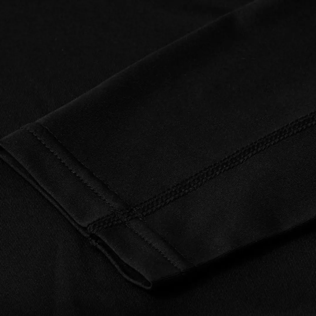 Hellner Core Running Halfzip LS Tee Men Black Beauty
