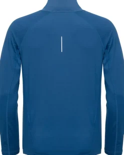 Hellner Core Running Halfzip LS Tee Men Ensign Blue