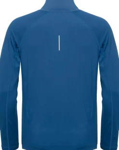Hellner Core Running Halfzip LS Tee Men Ensign Blue