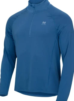 Hellner Core Running Halfzip LS Tee Men Ensign Blue
