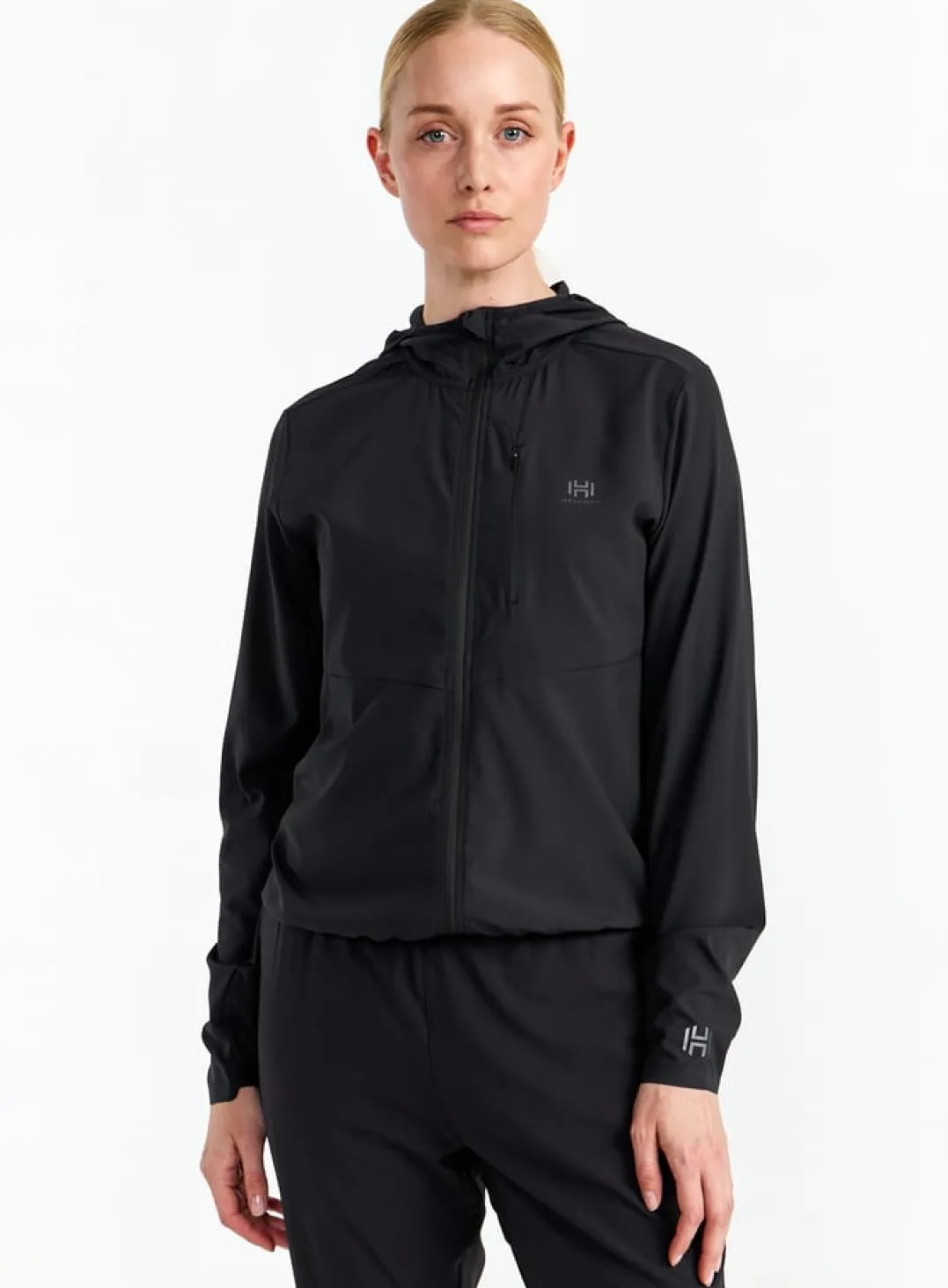 Hellner Core Running Jacket Wmn Black Beauty