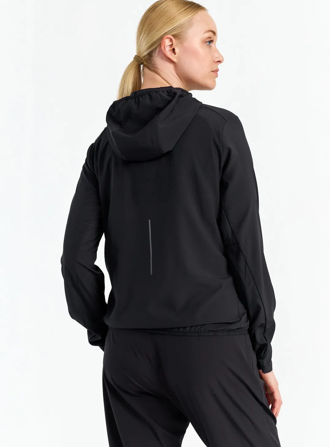 Hellner Core Running Jacket Wmn Black Beauty