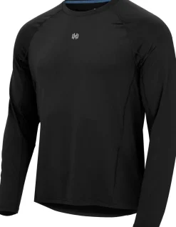 Hellner Men's Core Running Rn Long Sleeve Tee Black Beauty