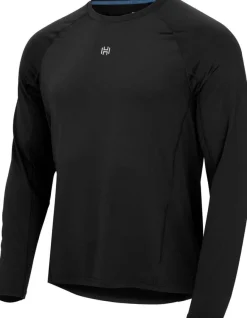 Hellner Men's Core Running Rn Long Sleeve Tee Black Beauty