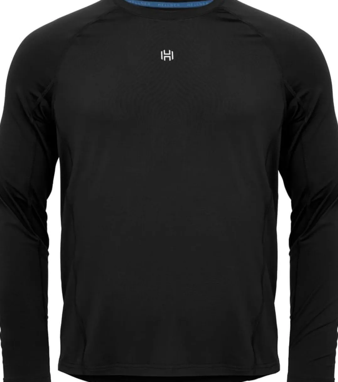 Hellner Men's Core Running Rn Long Sleeve Tee Black Beauty