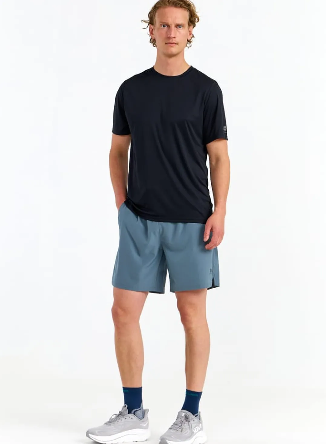 Hellner Men's Core Running Shorts Stormy Weather